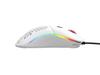 Glorious Model O Wired Gaming Lightweight 6 Programmable USB White Mouse, RGB, Buttons, Mouse, (58g)