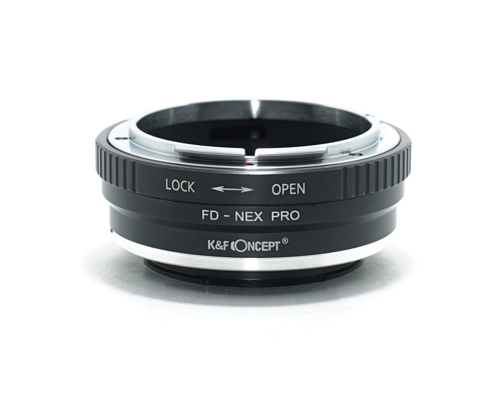 CONCEPT CANON FD Mount NEX E Mount Adapter PRO с салфеткой для протирки линз K&F - fd-nex-pro (КФНЕКСПРО)