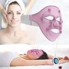 Electric V-shaped Face-slimming Massage Beauty Device, Silicone Facial Mask