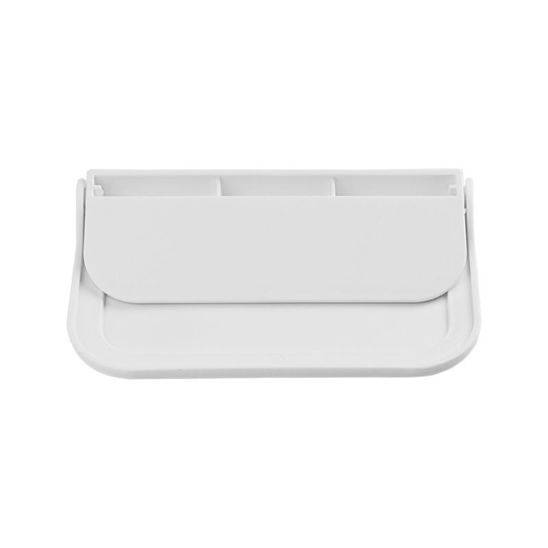 Foldable Plastic Shelf Stick On Wall for Kitchen Bathroom Many Place Extra Storage Needed Wall Mounted Bedside Shelves