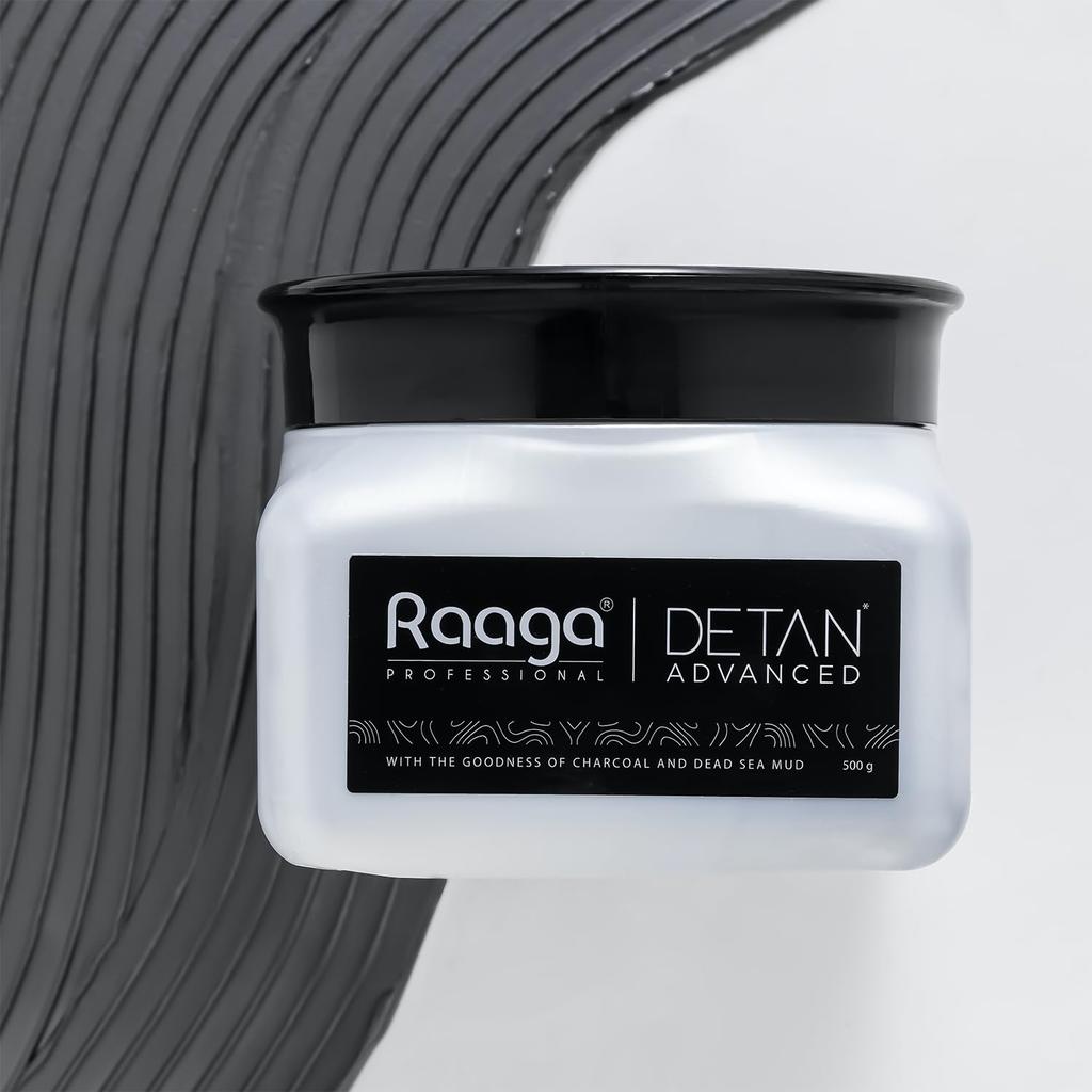 Raaga Professional Detan Advanced Cream For All Skin Types 500 g Face Pack For Tan Removal Deep Cleansing Glow Care