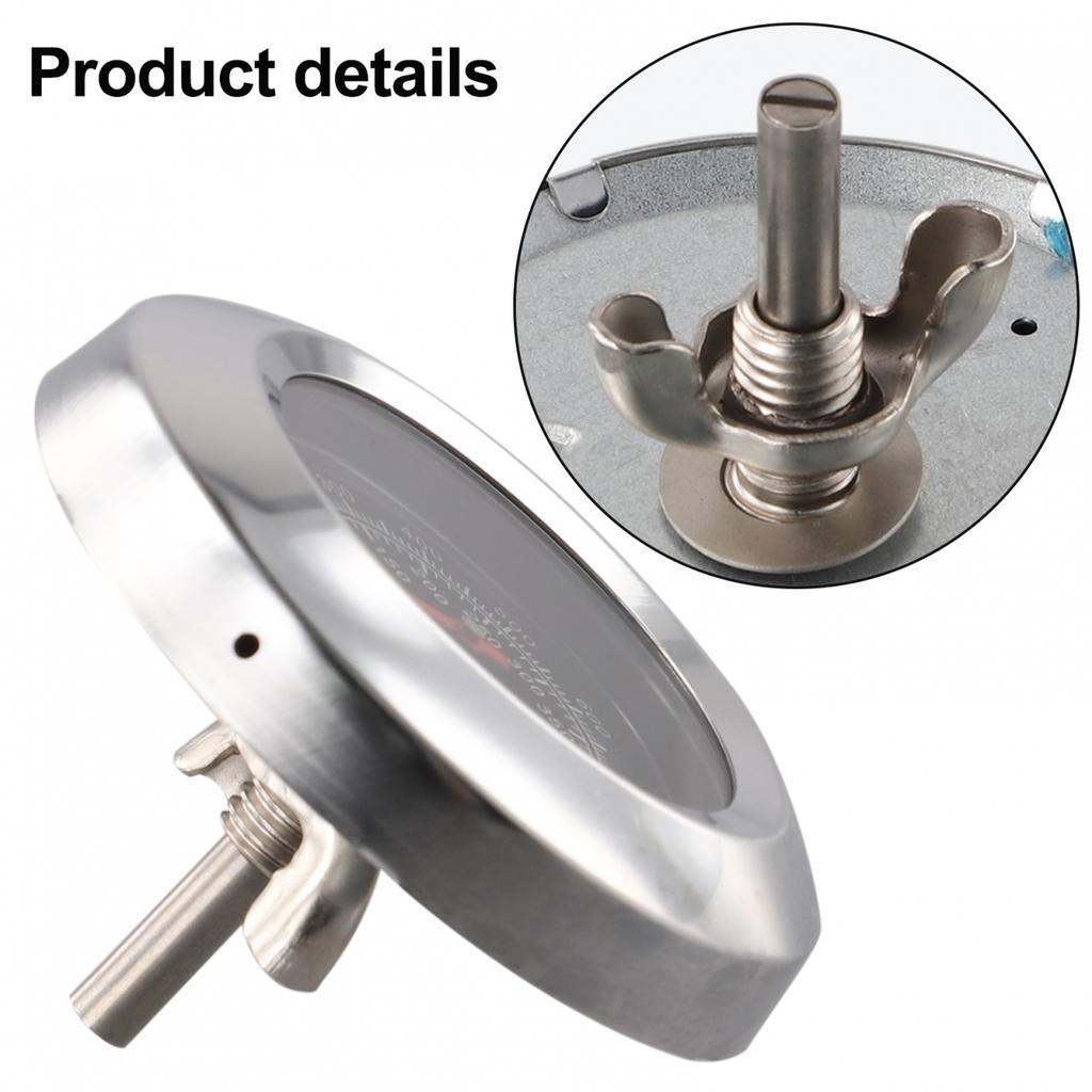 50-500℃ BBQ Grill Temperature Barbecue Gauge Stainless Steel Thermometer