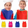 Nylon Painting Aprons with 3 Pockets Kids Apron Craft Activity Kids Art Smock Classroom