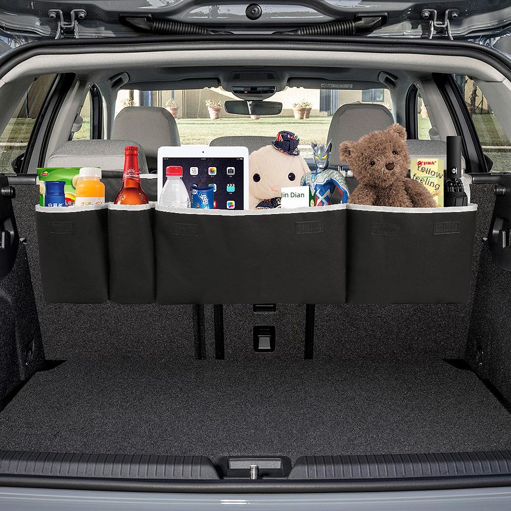 SUV Trunk Organizer Hanging Bag for Car Seat Back