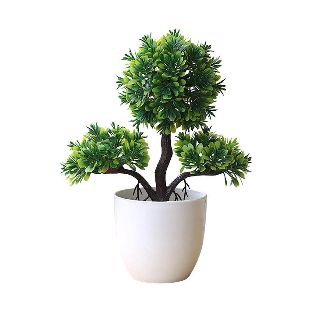 Имитация зеленого растения, украшения в горшках, комбинированные растения, украшения для рабочего стола в помещении, имитация искусственного цветка, растения бонсай