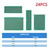 4PCS-40PCS PCB Prototype Board Universal Green Double Sided 2x8 3x7 4x6 5x7 7x9CM Protoboard Breadboard DIY Electronic Kit