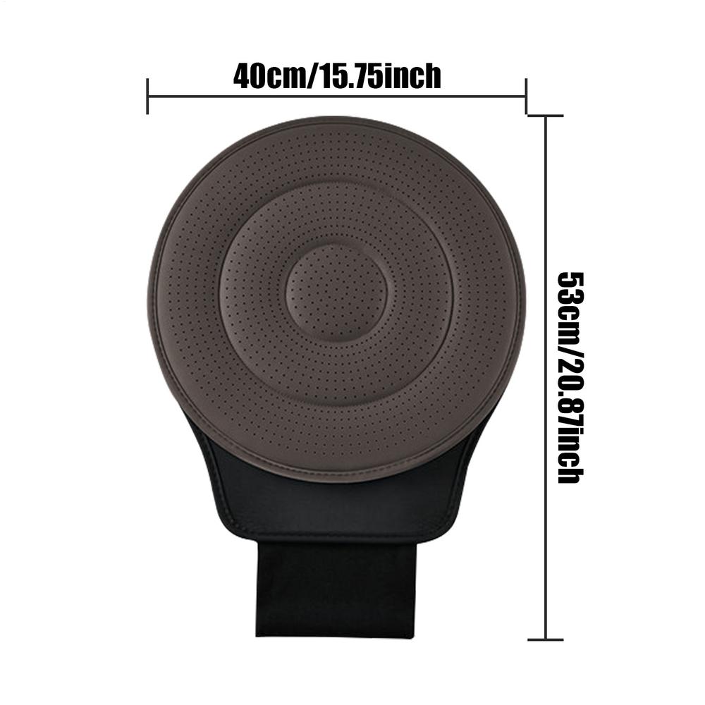 Поворотное автомобильное сиденье для пожилых людей, вращающееся на 360 градусов, автомобильные подушки на сиденье, противоскользящий коврик, поддержка стула для внедорожника, грузовика, для ежедневных поездок