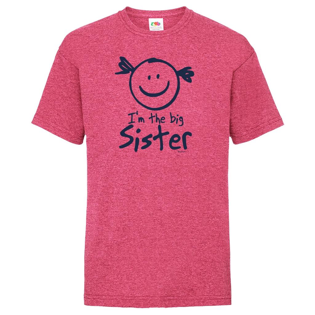 I'm The Big Sister t-shirt kids Sibling love Happiness Pregnancy Birthday Gift