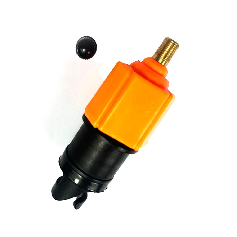 Canoe Boat Pump Valve Adapter with Connectors for Kayak Dinghy Inflatable Boat Surfing Paddle Valve Adapter