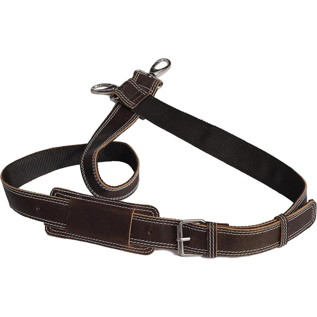 Замена ремня для сумки-мессенджера - качественный регулируемый плечевой ремень из натуральной коровьей кожи; для мессенджеров, ноутбуков, камер, дорожных сумок и многого другого