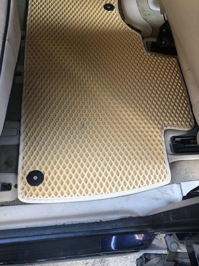 Коврики EVA (2 ряда, бежевые) для Ford Galaxy 1995-2006 гг