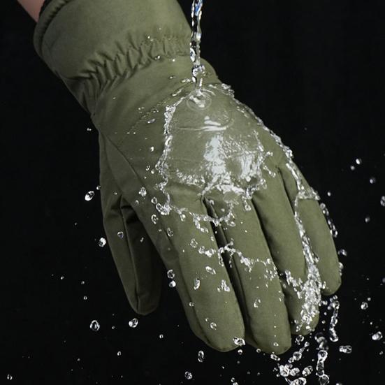 Зимние термоперчатки для женщин и мужчин, теплые ветрозащитные перчатки для активного отдыха с сенсорными пальцами для холода