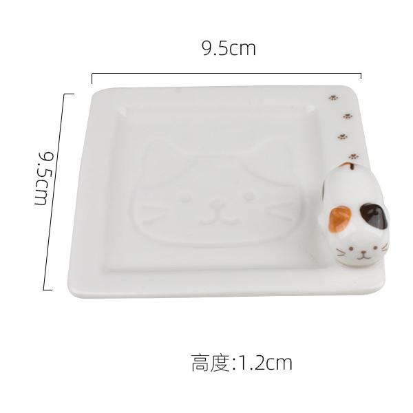 1PC Soy Sauce Japanese Ceramic Tiny Plate Bowl Creativity Home Restaurant Vinegar Mustard Seasoning Animal Ceramic Dish Kitchen