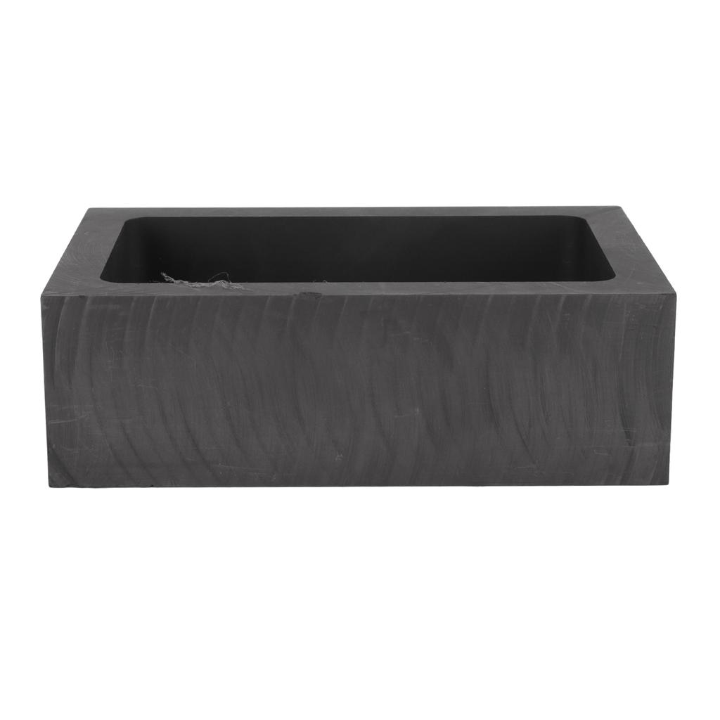 170ml Graphite Mold Rectangular Graphite Ingot Mould for Gold Silver Brass Copper Aluminum Melting