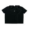 Adidas Fab Logo Print Breathable Sports Short Sleeve Polo Shirt Men Tops Black CV8322