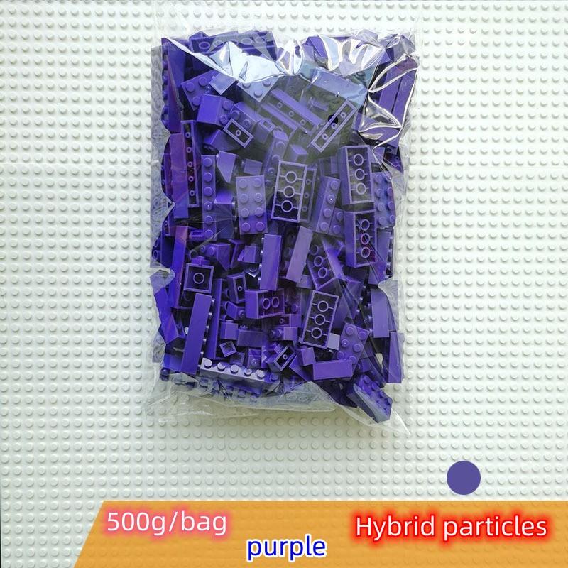 Массовые строительные блоки, 16 цветов, 500 г, 300 шт., детские развивающие игрушки, сделай сам, бесплатная сборка, креативный подарок, минифигурка
