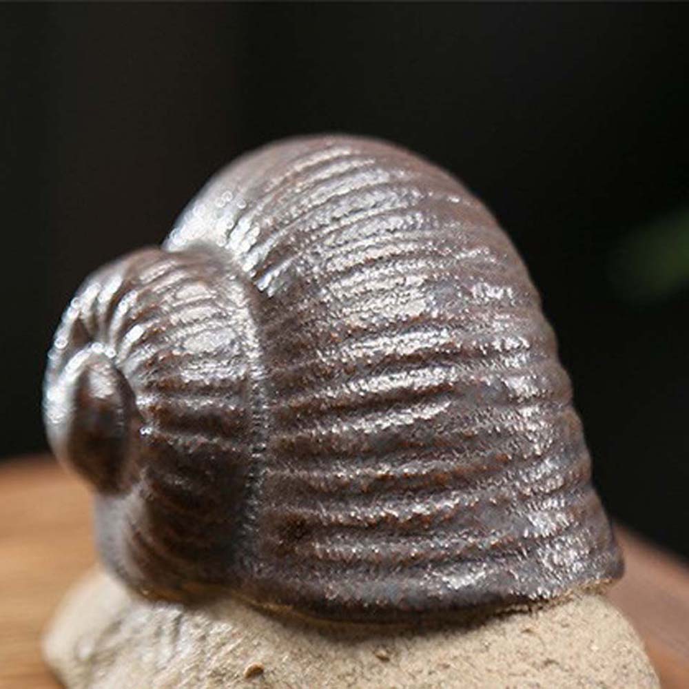 Landscape Living Room DIY Accessories Miniatures Bonsai Ornaments Ceramic Small Snail Figurine