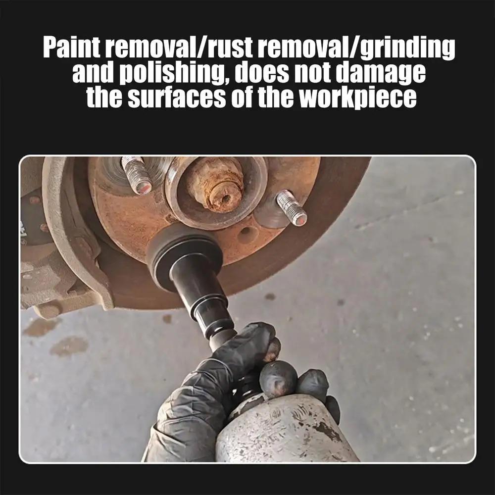 Automotive wheel hub grinding tool Brake Grinding Cleaner Kit Rust Remover Polishing Tool steel ring repair Tool