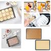 Non-Slip Silicone Baking Mat Dough Rolling Pad Non-Stick Kneading Board Macaron Baking Sheet Fondant Sugar Art Mat for Baking