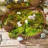 Mini Wooden Fence Miniature Landscape Decoration DIY Fairy Garden Accessories Wood Barrier Dollhouse Succulent Pot Bonsai Decor