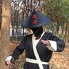 Cosplay Hats Bucket Hats Tourism Rain Caps Bamboo Rattan Hats Men Fisherman Hats Ninja Cosplay Hats