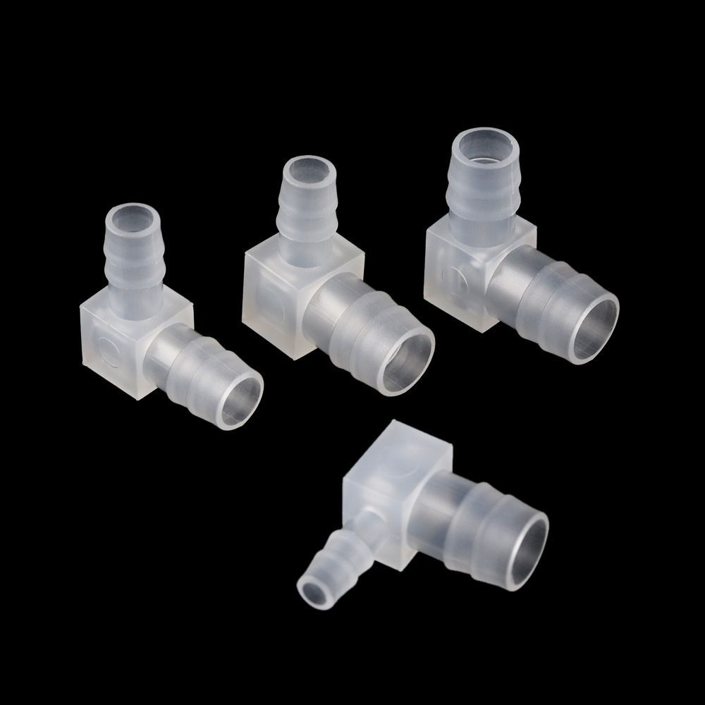10 шт. 90-градусные угловые соединители PP Пластиковые пагоды шланговое соединение для полива сада