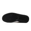 Jordan Air Jordan 1 Cushioning Abrasion Resistant Breathable Low top Vintage Basketball Shoes Unisex Black 553558-081(Team500-)