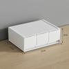 Stackable White Storage Drawer Desktop Storage Box for Office School Sundries Stationery Storage Organizer Home Desk Supplies