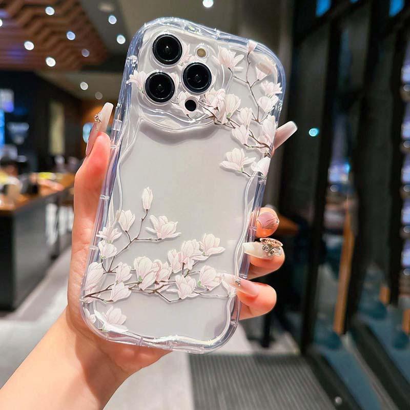 Чехол для телефона для OPPO Realme 12 Pro Plus C67 C55 C35 C21Y C25Y C33 C20 C11 C21 C12 C15 C25 C30 C2 10 11 5 6 7 Pro 8 A57 Цветок