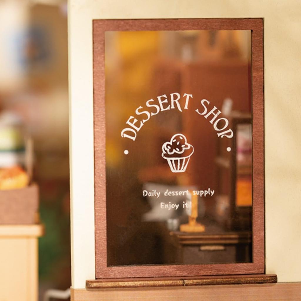 Руководство по эксплуатации на японском языке Robotime DIY Miniature House Dollhouse no Tsukurunsu® [Официальный продавец/включен японский язык] (Пекарня Мори)