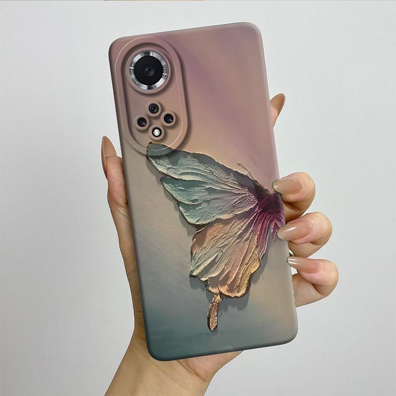 Чехол для телефона Huawei Nova 9 / Honor 50 NAM-LX9 NTH-NX9 Мягкий силикон Сладкий расписной Защитная задняя крышка Милый напечатанный корпус