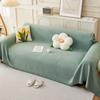 Sofa Cushion  Spring Anti-cat Scratch Universal Sofa Cover Towel Cream Wind Solid Color Sofa Blanket Cover