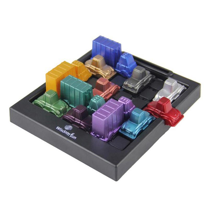 Funny Rush Hour Traffic Jam Game Spares Logic Game Kids Intelligence Toy