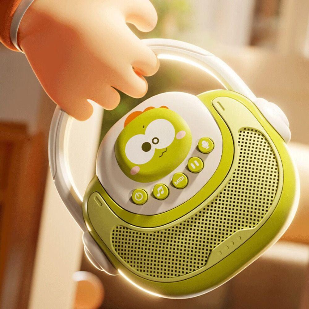 Записываемая караоке детская игрушка Подключите телефон Караоке-машина Поющая машина Детское пение