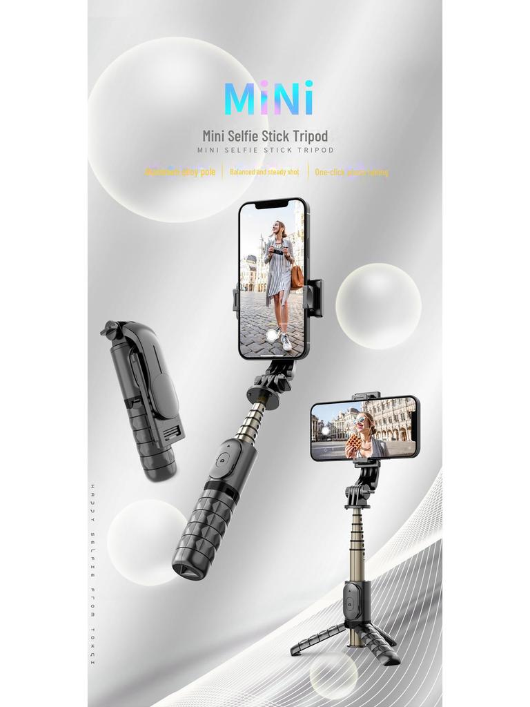 Беспроводная Bluetooth-палка для селфи и штатив – алюминиевый сплав, многофункциональная, для мобильной фотографии и прямых трансляций
