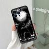 Чехол-кошелек Лунный Таро Кот-Ведьма для iPhone 16 15 11 12 13 14 Pro Max Plus XS X XR 12 13 Mini Задняя крышка