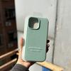 Оригинальный мягкий силиконовый чехол для телефона iPhone 16 15 14Plus, с полной защитой краев, подходит для чехла для телефона iPhone 15 14 13 12Pro Max