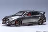 AUTOart Honda Civic Type R 2021 Полированный металл Металлик Готовый продукт 1/18 (ФК8)