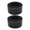 FOR Jeep FOR Wrangler Models From 1997 To 2012 2Pcs Coil Springs 1.68 Inch Inner Wall Height Black Replacement For CSS-1168