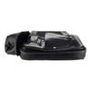Sankyo Corporation DBLTACT Genuine Leather Excellent Nail Bag 2 Tiers with Ink Point Case Black DTL-11-BK