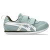 Sukusuku Slim Fit Gray Size Cm Kids' Two-Strap Shoes, Blue/White, 416, 16.5