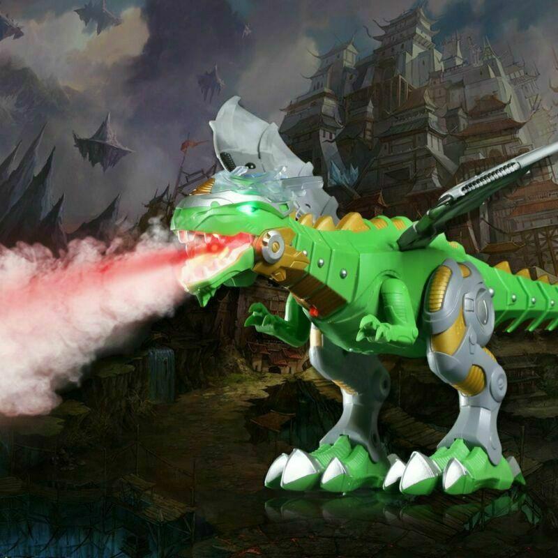 Enchanting Fire Breathing Water Spray Dinosaur Toy For Kids Perfect Christmas Gift