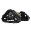 ATV Rear Axle with Rotatable Triangle Wheels,Go Kart Buggy ATV Snow Sand Snowmobile Rear Axle Track Assemly