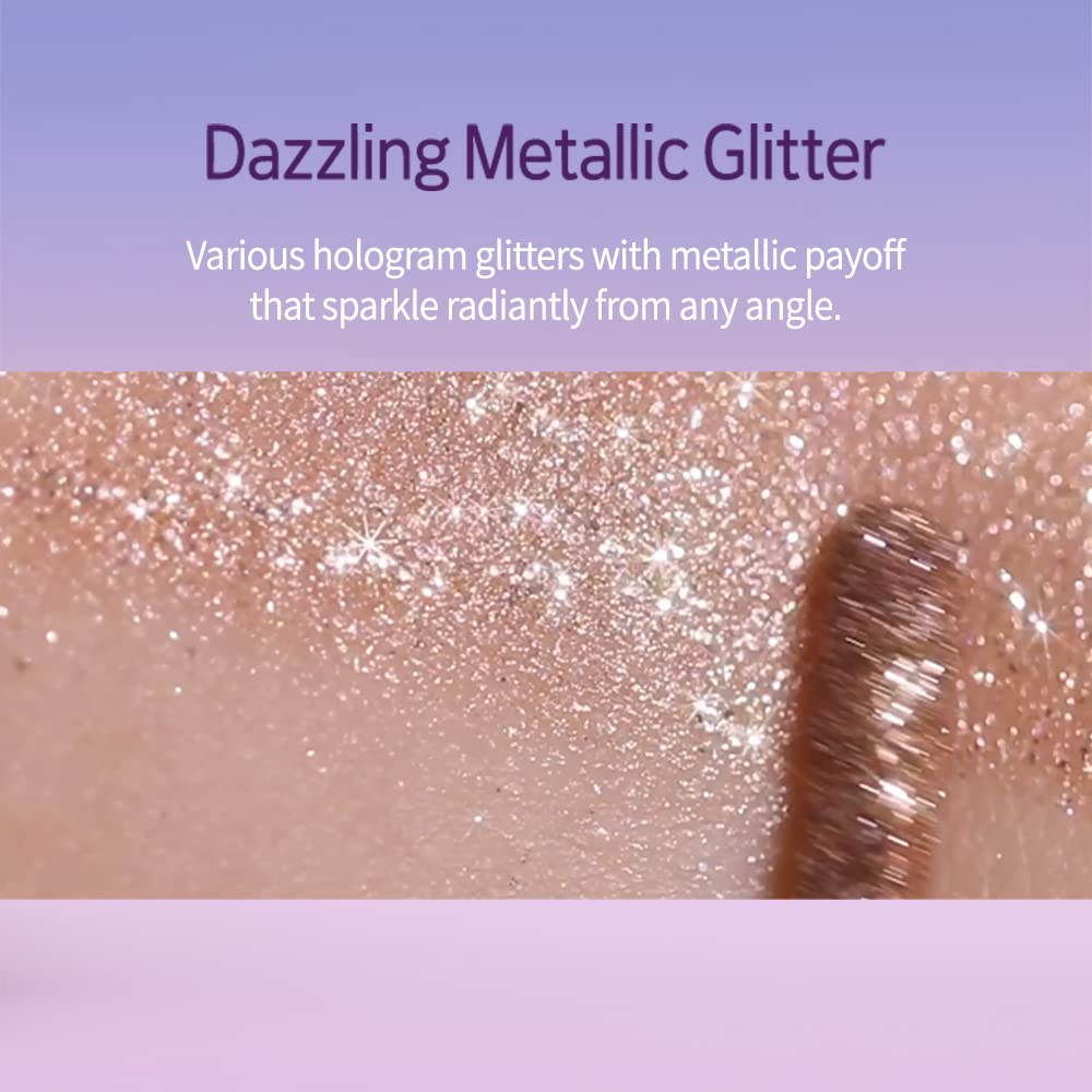 ETUDE [Etude Official] Shine Fix Eyes Glitter Mystic CosmoТени для векПодводка для глазTear BagLameGlitterGlitterMetallic2,5 грамма 1,0 флакона