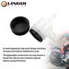 LINGQI RACING Главный тормозной цилиндр ножного тормоза Масляный бачок Емкость для тормозной жидкости Для питбайка Скутера Универсальные аксессуары для мотоцикла