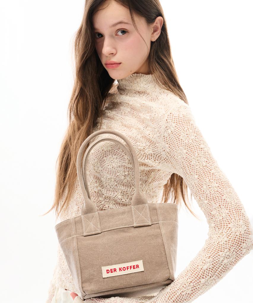 Чемодан-сумка Shopper Vintage [Коричневый]-Мини