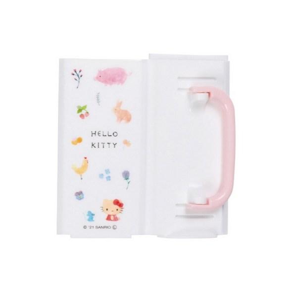 Skater Korea Baby's Jamie Loft Foldable Slim Pack Drink Holder Set of 2 Slim Kitty Forest + Hello Kitty, Mixed Colors, 1 Set