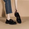 French Style Single Shoes Comfortable Thick-soled Small Leather Shoes Versatile Classic Women's Shoes Soft Soles Do Not Tire The Feet Loafers