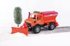 Bruder MB Unimog снегоочиститель BR02572