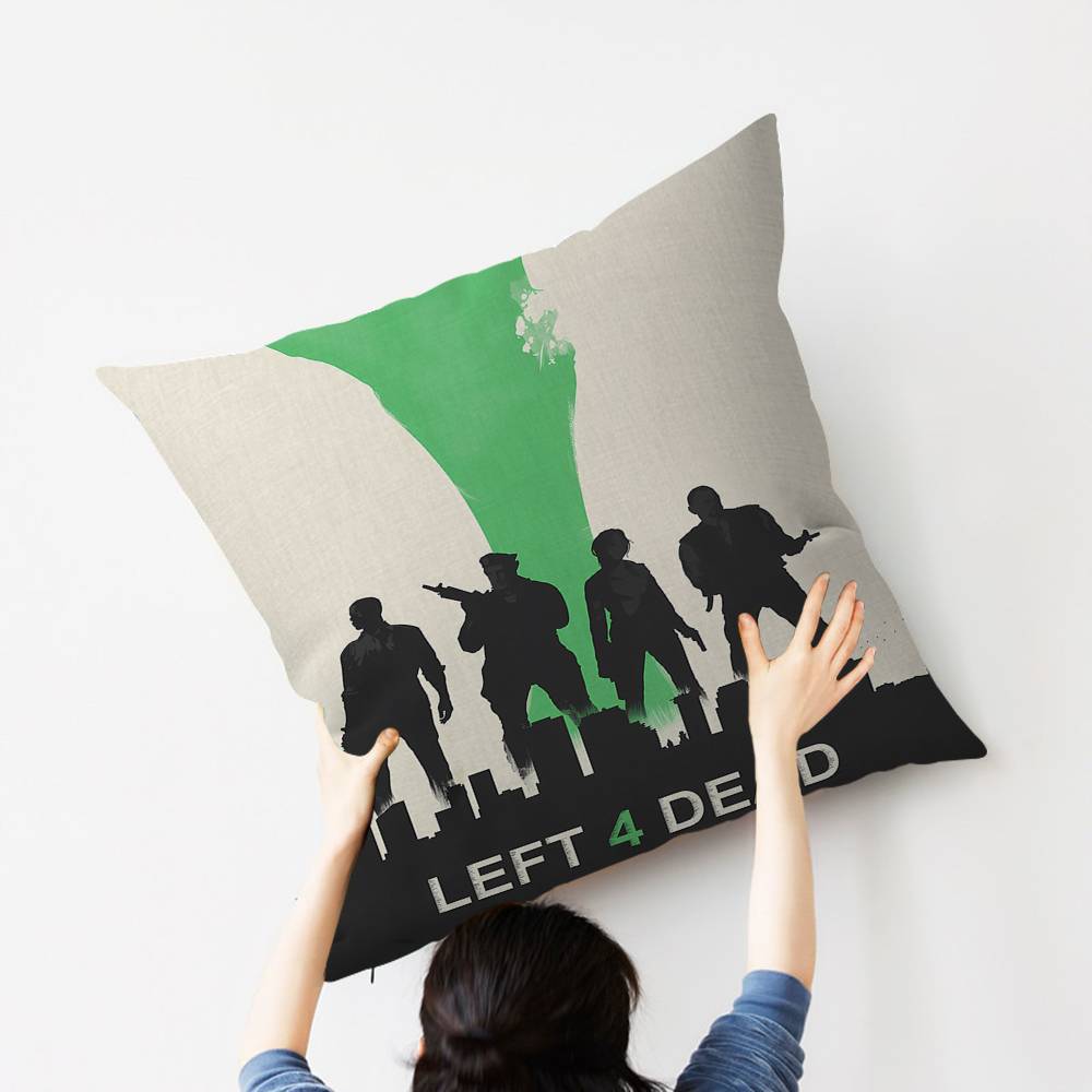 Игровой чехол для подушки Left 4 Dead чехол для диванной подушки украшение для домашней комнаты детский подарок
